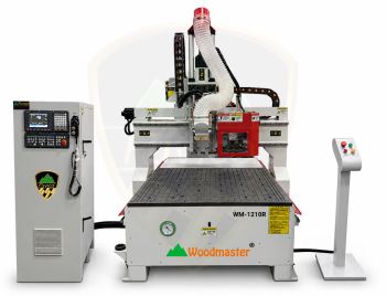 Máy phay CNC router 1 đầu tải nặng (thay dao tự động - không bao gồm bơm chân không) WM-1210R