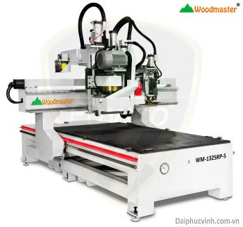 MÁY PHAY CNC ROUTER TRỤC BÀO + CƯA XOAY ĐA HƯỚNG WM-1325RP-S