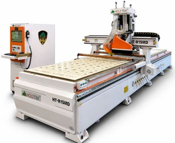 MÁY PHAY CNC ROUTER + TRỤC CƯA 2 BÀN KÉP HT-R1SMD