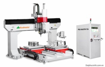 MÁY PHAY CNC TRUNG TÂM 3D 3 TRỤC DAO (thay dao tự động)