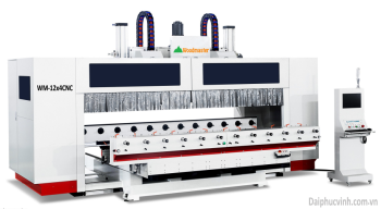 MÁY PHAY KHOAN CNC 12 TRỤC 48 DAO XOAY 360 ĐỘ WM-12x4CNC