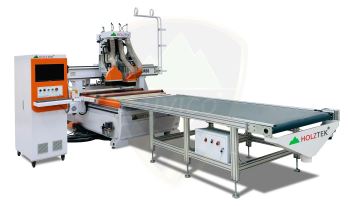 MÁY PHAY KHOAN CNC TRUNG TÂM 3 TRỤC ROUTER KHOAN 5 MẶT HT-1328RBS