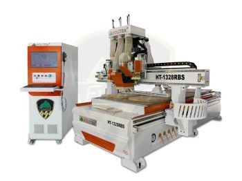 MÁY PHAY KHOAN CNC TRUNG TÂM 3 TRỤC ROUTER KHOAN 5 MẶT HT-1328RBS
