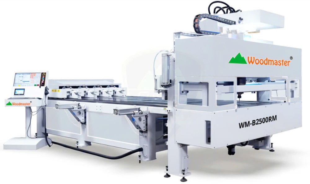 Woodmaster Pin Router MÁY PHAY LỌNG CNC ROUTER 2500MM ĐA TRỤC KHOAN CẮT WM-B2500RM WOODMASTER