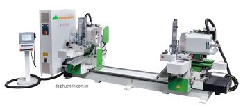 MÁY PHAY MỘNG ÂM DƯƠNG 2 ĐẦU CNC 4 DAO WM-D200CNC-FR
