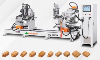 MÁY PHAY MỘNG DƯƠNG CNC 2 ĐẦU TỰ ĐỘNG KẾT HỢP ROUTER WM-D200TR