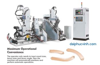 MÁY PHAY MỘNG OVAL DƯƠNG 2 ĐẦU PHÔI 2 MÉT CNC
