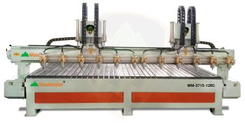 MÁY PHAY ĐỤC CNC 12 TRỤC (bàn 3700x1500mm) WM-3715-12RC