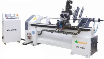 MÁY TIỆN GỖ CHÀ NHÁM CNC 1500MM ( nạp phôi tự động )