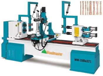 MÁY TIỆN GỖ CNC OPTION Motor Trục Z tiện xoắn ốc- Tiện Hoa văn