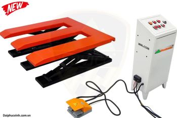 BÀN NÂNG HẠ THỦY LỰC CHỮ E 1500KG