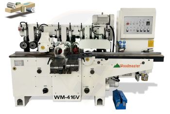 MÁY BÀO 4 MẶT 4 TRỤC 160MM