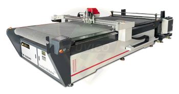 MÁY CẮT DA VẢI CNC 1600X2500MM 2 ĐẦU