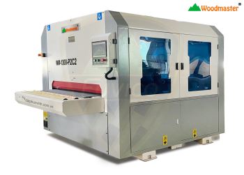 MÁY CHÀ NHÁM CHỔI THÙNG 6 HÀNG TRỤC