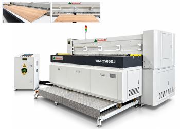 Máy May Veneer ghép ngang tải nặng dán veneer dày 2-7mm 