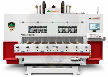 Máy phay khoan Cnc 8 trục 32 dao kẹp chống tâm xoay 360 độ WM-8x4CNC/JR